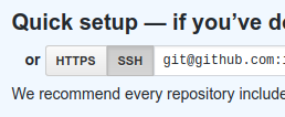 SSH osoite GitHubissa